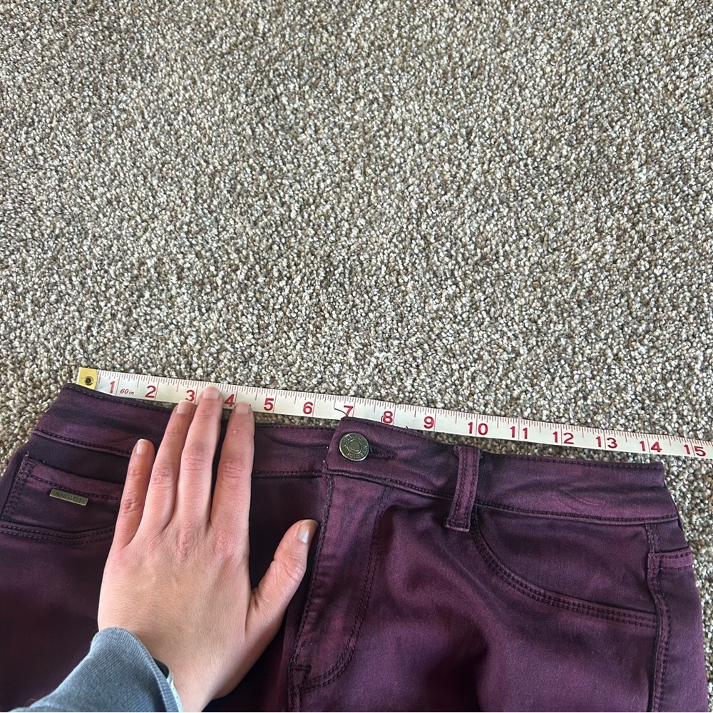 [Nine West] Eggplant Purple Jessica Jeggings - Picture 6 of 6